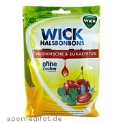 Wick Wildkirsche & Eukalyptus ohne Zucker DallmannÂ¦s Pharma Candy GmbH