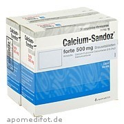 Calcium Sandoz Forte Emra - Med Arzneimittel GmbH