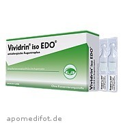Bild für Vividrin iso EDO antiallergische Augentropfen - 20X0.5 Milliliter von Dr. Gerhard Mann Chem.-Pharm. Fabrik GmbH Bild für Bild für Vividrin iso EDO antiallergische Augentropfen - 20X0.5 Milliliter von Dr. Gerhard Mann Chem.-Pharm. Fabrik GmbH