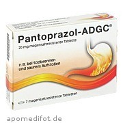 Bild für Bild für Pantoprazol-ADGC 20mg - 7&nbsp;Stück von KSK-Pharma Vertriebs AG