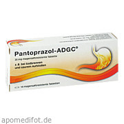 Bild für Pantoprazol-ADGC 20mg - 14 Stück von KSK-Pharma Vertriebs AG Bild für Bild für Pantoprazol-ADGC 20mg - 14 Stück von KSK-Pharma Vertriebs AG