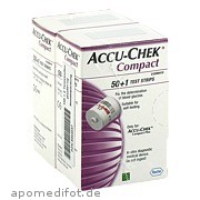 Accu - Chek Compact Teststreifen EurimPharm Arzneimittel GmbH