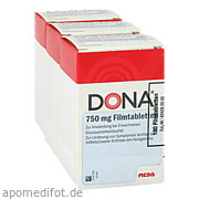 Bild für Bild für Dona 750mg Filmtabletten - 180&nbsp;Stück von EMRA-MED Arzneimittel GmbH