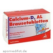Bild für Calcium-D3 AL Brausetabletten - 120 Stück von ALIUD Pharma GmbH Bild für Bild für Calcium-D3 AL Brausetabletten - 120 Stück von ALIUD Pharma GmbH