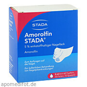 Bild für Amorolfin STADA 5% wirkstoffhaltiger Nagellack - 5 Milliliter von STADAPHARM GmbH Bild für Bild für Amorolfin STADA 5% wirkstoffhaltiger Nagellack - 5 Milliliter von STADAPHARM GmbH