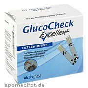 GlucoCheck Excellent Teststreifen Aktivmed GmbH