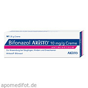 Bild für Bifonazol Aristo 10mg/g Creme - 35 Gramm von Aristo Pharma GmbH Bild für Bild für Bifonazol Aristo 10mg/g Creme - 35 Gramm von Aristo Pharma GmbH