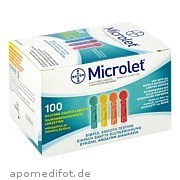 Bild für MICROLET Lanzetten farbig - 100 Stück von EurimPharm Arzneimittel GmbH Bild für Bild für MICROLET Lanzetten farbig - 100 Stück von EurimPharm Arzneimittel GmbH