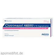 Clotrimazol Aristo 2% Vaginalcreme  +  3 Appl.  Aristo Pharma GmbH