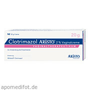 Bild für Clotrimazol Aristo 2% Vaginalcreme + 3 Appl. - 20 Gramm von Aristo Pharma GmbH Bild für Bild für Clotrimazol Aristo 2% Vaginalcreme + 3 Appl. - 20 Gramm von Aristo Pharma GmbH