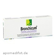 Bronchicum Thymian Lutschtabletten Mcm Klosterfrau Vertr.  GmbH
