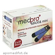 medpro Maxi & mini Blutzucker - Teststreifen Medpro GmbH