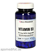 Bild für Bild für Vitamin B3 15 mg GPH Kapseln - 120&nbsp;Stück von Hecht-Pharma GmbH