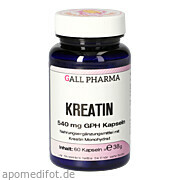 Kreatin 540 mg Gph Kapseln Hecht - Pharma GmbH