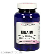 Bild für Bild für Kreatin 540 mg GPH Kapseln - 120&nbsp;Stück von Hecht-Pharma GmbH