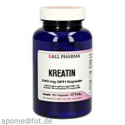Bild für Bild für Kreatin 540 mg GPH Kapseln - 180&nbsp;Stück von Hecht-Pharma GmbH