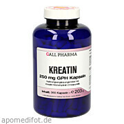 Kreatin 250 mg Gph Kapseln Hecht - Pharma GmbH