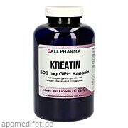 Kreatin 500 mg Gph Kapseln Hecht - Pharma GmbH