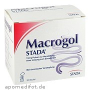 Macrogol Stada 13. 7g Pul. z. Herst. e. Lsg. z. Einnehmen Stadapharm GmbH