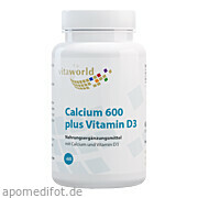 Calcium 600 plus D3 Vita World GmbH