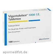 Vigantoletten 1. 000 I. E.  Tabletten Merck Selbstmedikation GmbH