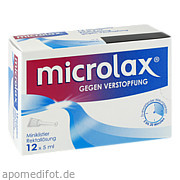 Bild für Microlax - 12X5 Milliliter von Johnson & Johnson GmbH (OTC) Bild für Bild für Microlax - 12X5 Milliliter von Johnson & Johnson GmbH (OTC)