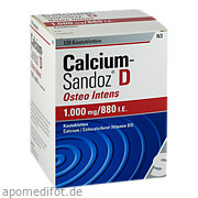 Bild für Calcium-Sandoz D Osteo Intens Kautabletten - 120 Stück von Hexal AG Bild für Bild für Calcium-Sandoz D Osteo Intens Kautabletten - 120 Stück von Hexal AG