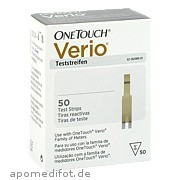 Bild für Bild für One Touch Verio Teststreifen - 50&nbsp;Stück von EurimPharm Arzneimittel GmbH