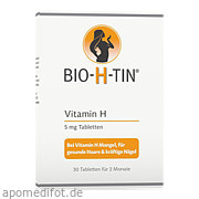 Bio H Tin Vitamin H 5mg für 2 Monate Dr. R. Pfleger GmbH