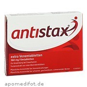 Bild für ANTISTAX extra Venentabletten - 30 Stück von EurimPharm Arzneimittel GmbH Bild für Bild für ANTISTAX extra Venentabletten - 30 Stück von EurimPharm Arzneimittel GmbH