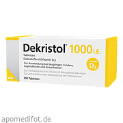 Dekristol 1000 I. E.  Tabletten Mibe GmbH Arzneimittel
