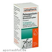 Bild für Pelargonium-ratiopharm Bronchialtropfen - 20 Milliliter von ratiopharm GmbH Bild für Bild für Pelargonium-ratiopharm Bronchialtropfen - 20 Milliliter von ratiopharm GmbH
