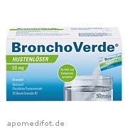 Bronchoverde Hustenlöser 50mg Granulat Klinge Pharma GmbH
