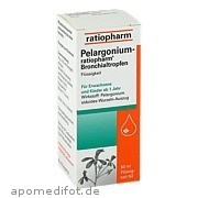 Pelargonium - ratiopharm Bronchialtropfen ratiopharm GmbH