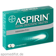 Aspirin 500mg überzogene Tabletten Bayer Vital GmbH
