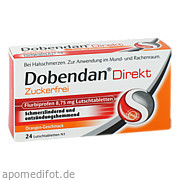 Bild für Bild für Dobendan Direkt Zuckerfrei Flurbiprofen 8.75mg LT - 24&nbsp;Stück von Reckitt Benckiser Deutschland GmbH