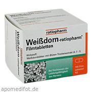 Bild für Weißdorn-ratiopharm Filmtabletten - 100 Stück von ratiopharm GmbH Bild für Bild für Weißdorn-ratiopharm Filmtabletten - 100 Stück von ratiopharm GmbH