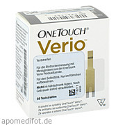 Bild für Bild für One Touch Verio Teststreifen - 50&nbsp;Stück von EMRA-MED Arzneimittel GmbH