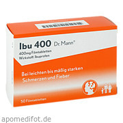 Ibu 400 Dr.  Mann Dr.  Gerhard Mann Chem.  - Pharm.  Fabrik GmbH