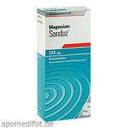 Bild für Bild für Magnesium-Sandoz 243mg Brausetablette - 40&nbsp;Stück von Hexal AG