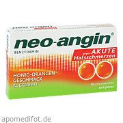 Bild für Bild für neo-angin Benzydamin akute Halsschmerz Honig-Orang - 20&nbsp;Stück von MCM KLOSTERFRAU Vertr. GmbH