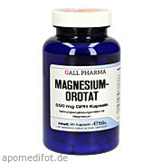 Bild für MAGNESIUMOROTAT 550 MG GPH KAPSELN - 90 Stück von GALL-PHARMA GmbH Bild für Bild für MAGNESIUMOROTAT 550 MG GPH KAPSELN - 90 Stück von GALL-PHARMA GmbH