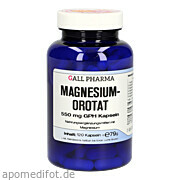 Bild für MAGNESIUMOROTAT 550 MG GPH KAPSELN - 120 Stück von GALL-PHARMA GmbH Bild für Bild für MAGNESIUMOROTAT 550 MG GPH KAPSELN - 120 Stück von GALL-PHARMA GmbH