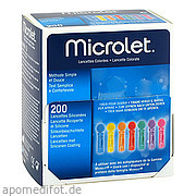 Bild für MICROLET Lanzetten farbig - 200 Stück von ACA Müller/ADAG Pharma AG Bild für Bild für MICROLET Lanzetten farbig - 200 Stück von ACA Müller/ADAG Pharma AG