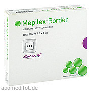 Mepilex Border Schaumverband 10x10 cm kohlpharma GmbH