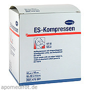 Bild für ES-Kompressen steril 10x10cm Großpackung - 10X10 Stück von Count Price Company GmbH & Co. KG Bild für Bild für ES-Kompressen steril 10x10cm Großpackung - 10X10 Stück von Count Price Company GmbH & Co. KG