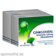 Bild für Ginkgovital Heumann 120 mg Filmtabletten - 200 Stück von HEUMANN PHARMA GmbH & Co. Generica KG Bild für Bild für Ginkgovital Heumann 120 mg Filmtabletten - 200 Stück von HEUMANN PHARMA GmbH & Co. Generica KG