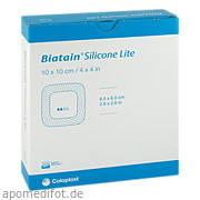 Bild für Biatain Silicone Lite Schaumverband 10x10cm - 10 Stück von EMRA-MED Arzneimittel GmbH Bild für Bild für Biatain Silicone Lite Schaumverband 10x10cm - 10 Stück von EMRA-MED Arzneimittel GmbH