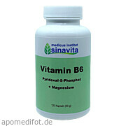 Bild für Vitamin B6 - 120 Stück von Medicus Institut SinaVita Bild für Bild für Vitamin B6 - 120 Stück von Medicus Institut SinaVita