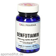 Benfotiamin 300mg Gph Kapseln Hecht - Pharma GmbH